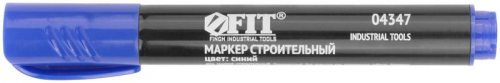 Маркер строительный перманентный син. FIT 04347