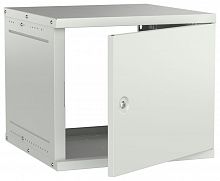 Шкаф настенный 9U 600х600мм дверь метал. сер. GENERICA LWE3-09U66-MF-G