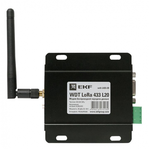 Модем беспроводной передачи данных WDT LoRa 433 L20 PROxima EKF wdt-L433-20 фото 6
