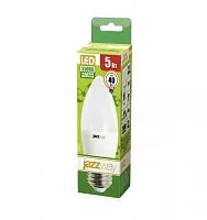 Лампа светодиодная PLED-ECO 5Вт C37 свеча 4000К нейтр. бел. E27 8+2 (уп.10шт) JazzWay 5014220