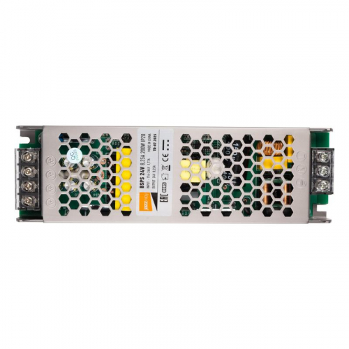 Блок питания для светодиод. ленты BSPS 24В 8.25А 200Вт IP20 JazzWay 5066533