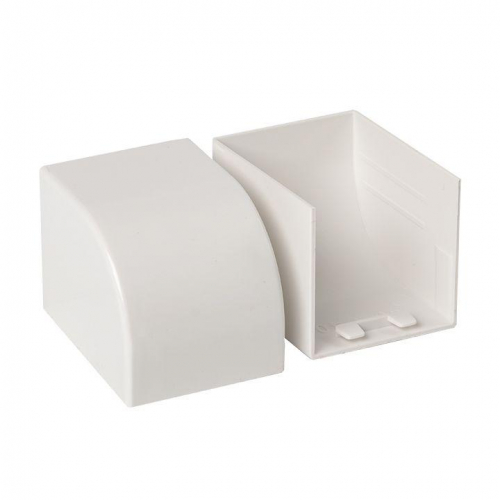 Заглушка 40х40 бел. Plast PROxima (уп.4шт) EKF ecw-40-40x4 фото 3