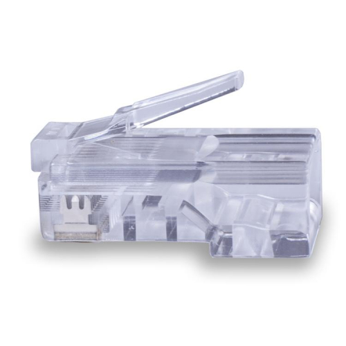 Коннектор 8P8C UTP 5e 50U (RJ-45) (уп.100шт) SUPRLAN 10-0207 фото 2