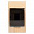 Щит ЩРН-П-4 IP41 светлое дерево PROxima EKF pb40-n-4-light
