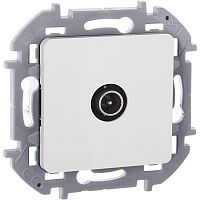 Розетка телевизионная оконечная TV Inspiria 10дБ 5-862мГц механизм бел. IEK 673870