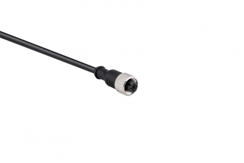 Кабель соединительный 5м с гнездом M12х4 ПВХ IP68 EMAS SKM12P4YXV5