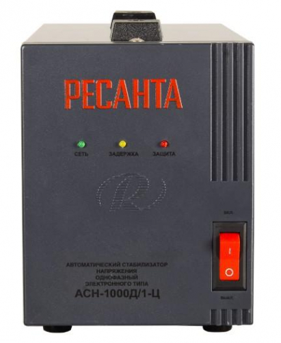 Стабилизатор напряжения АСН-1000Д/1-Ц Ресанта 63/6/38 фото 2