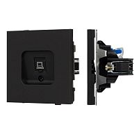 Розетка компьютерная SCT-TENDO-MPC1-SFPL-BK RJ45 кат.6 механизм Arlight 054591