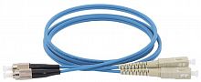Патч-корд оптический коммутационный соединительный для многомодового кабеля (MM); 50/125 (OM4); SC/UPC-FC/UPC (Duplex) (дл.2м) ITK FPC5004-SCU-FCU-C2L-2M