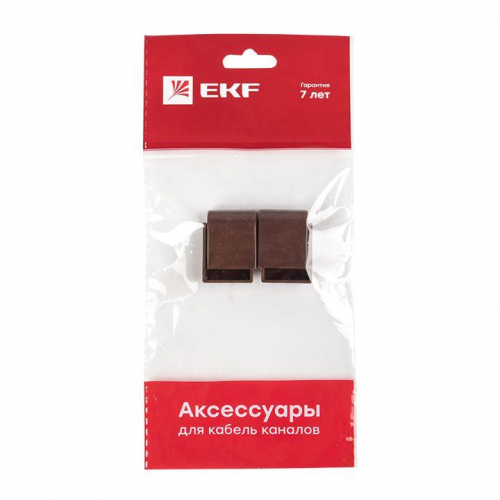 Заглушка 20х10 под темн. дерево Plast PROxima (уп.4шт) EKF ecd-20-10x4 фото 7