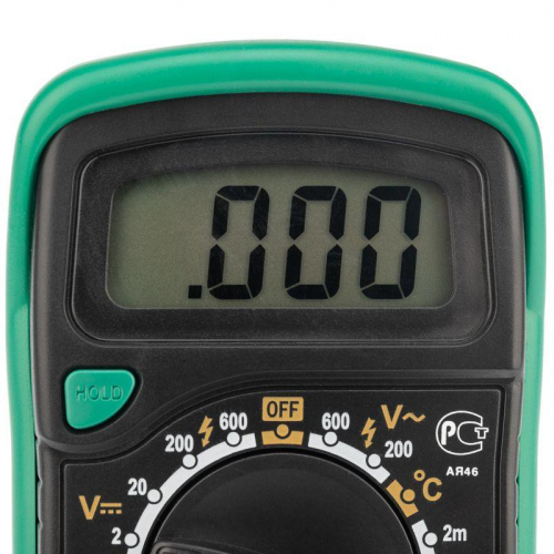 Мультиметр портативный MAS838 в кожухе с прозвонкой и измерением температуры Mastech 13-2008 фото 3