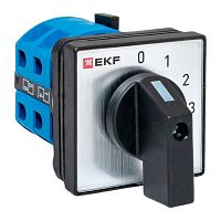 Переключатель кулачковый ПК-1-101 1п 25А "0-1-2-3" IP65 EKF pk-1-101-25-65