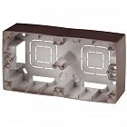 Коробка наклад. монтажа 2 поста Эра12 бронза 12-6102-13 ЭРА Б0043177