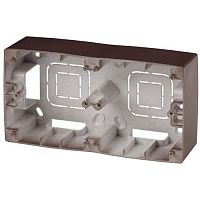 Коробка наклад. монтажа 2 поста Эра12 бронза 12-6102-13 ЭРА Б0043177