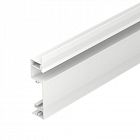 Профиль PLINTUS-H73-F-2000 WHITE L2000 алюм. Arlight 043592