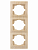 Рамка 3-х постовая вертикальная сосна "Лама" TDM