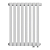 Радиатор дизайн Shift Q30 VC2050 8 секц. RAL9016 Royal Thermo НС-1631288