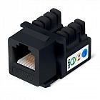 Вставка Keystone Jack RJ12 (6P6C) угол 90град. 110 IDC черн. Cabeus 9481c