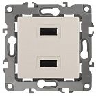 Устройство зарядное USB 12-4110-02 5В-2100мА сл. кость ЭРА Б0027492