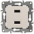 Устройство зарядное USB 12-4110-02 5В-2100мА сл. кость ЭРА Б0027492