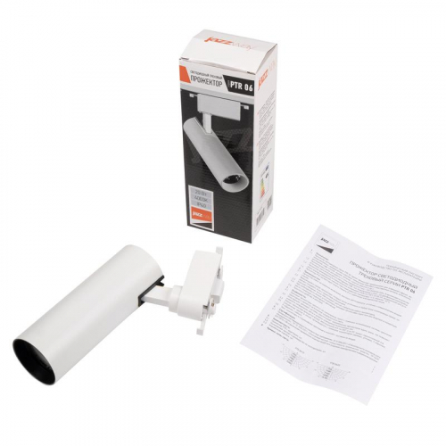 Светильник светодиодный трековый PTR 0620 20Вт 4000К IP40 24град. WH бел. Pro JazzWay 5035812 фото 7