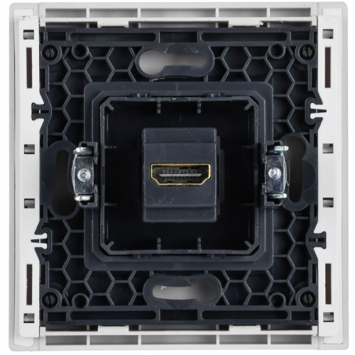 Розетка HDMI FORTE&PIANO FP240 бел. IEK FP-H10-K01 фото 3