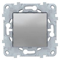 Заглушка UNICA NEW 45х45 алюм. SchE NU586630