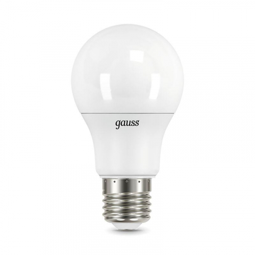 Лампа светодиодная Black 7Вт A60 грушевидная 6500К холод. бел. E27 710лм GAUSS 102502307 фото 3