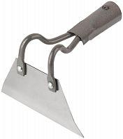 Мотыга прямая 150х80мм нержавеющая сталь без черенка FIT 76932