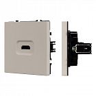 Механизм HDMI розетки SCT-NOBE-MHD1-SFPL-CA кашемир Arlight 061842