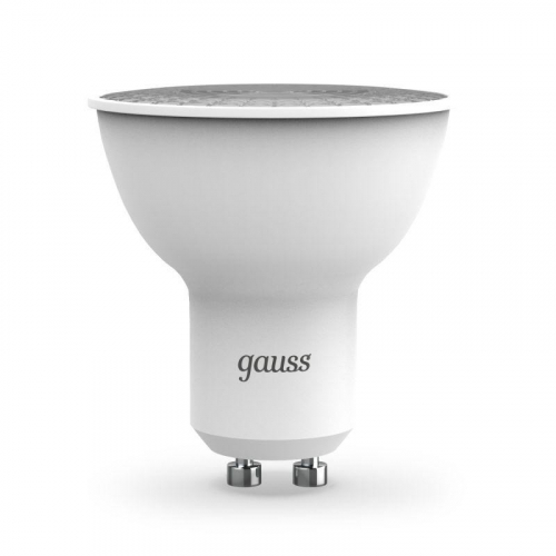 Лампа светодиодная Black 9Вт MR16 софит 4100К нейтр. бел. GU10 830лм GAUSS 101506209 фото 2