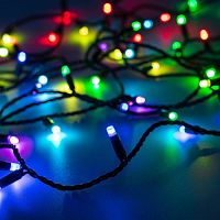 Гирлянда светодиодная ARD-STRING-CLASSIC-10000-BLACK-95LED-LIVE RGBW-DMX24V 10Вт IP65 Ardecoled 031743