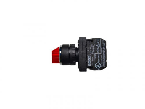 Переключатель 2-0-1 с фиксацией красн. (2НО) EMAS B101SL30K фото 3