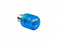 Светодиод LED 24V AC/DC син. EMAS IKML024M