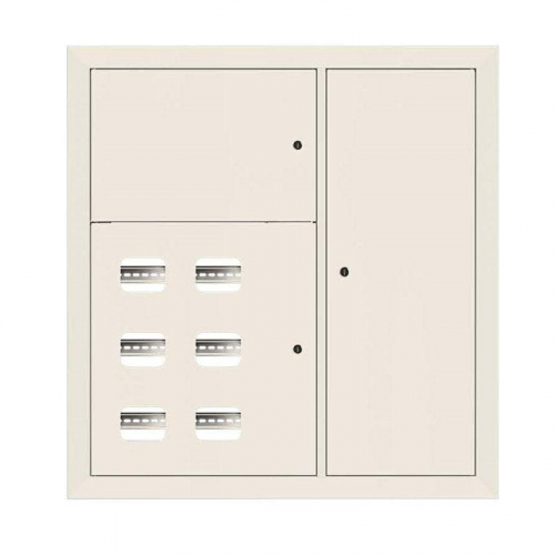 Щит этажный 6кв. RAL9001 (1000х950х150) Basic EKF mb28-v-6-r9001