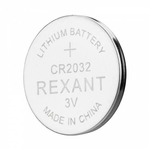 Элемент питания литиевый CR2032 3В (блист.5шт) Rexant 39-1108 фото 3