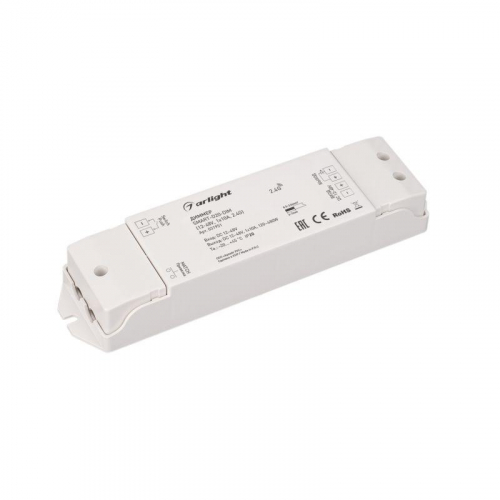 Диммер Smart-D20-DIM 12-48В 1х10А 2.4G IP20 пластик Arlight 031951