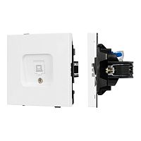 Розетка компьютерная SCT-TENDO-MPC1-PL-WH RJ45 кат.6 механизм Arlight 054098