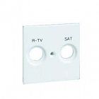 Накладка розетки R-TV+SAT Simon82 одиноч. графит 82097-38