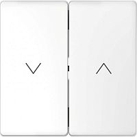 Клавиша-кнопка Merten D-Life для жалюзи SD бел. лотос SchE MTN3855-6035