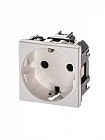 Механизм розетки Zenit 16А 250В защ. шторки с заземл. бел. ABB 2CLA228800N1101