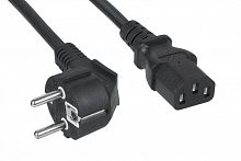 Кабель питания компьютера PC-186-VDE-1.8M Schuko+C13 3х0.75 1.8м Cabeus 2100k