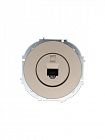 Розетка компьютерная СП OSEN RJ45 кат.6 механизм титан LEZARD 743-3788-140