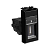 Розетка USB 2.0 1мод. Avanti &quot;Черный квадрат&quot; модульная тип А-А DKC 4402401