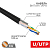 Кабель UTP 4PR 24AWG CAT5e 305м OUTDOOR + ТРОС*1 | 01-0046 | REXANT