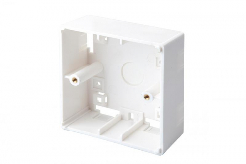 Коробка для рамок 86х86 Г=40мм бел. Eurolan 16H-FR-40WT-1