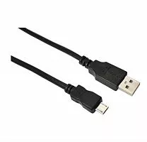 Шнур micro USB (male) - USB-A (male) 1.8м черн. Rexant 18-1164-2