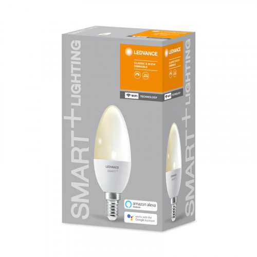 Лампа светодиодная SMART+ WiFi Candle Dimmable 40 5Вт/2700К E14 LEDVANCE 4058075485532 фото 2