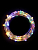 Гирлянда светодиодная "Разноцветные нити" 10м 100LED в виде капель 220В Космос KOCNL-EL150