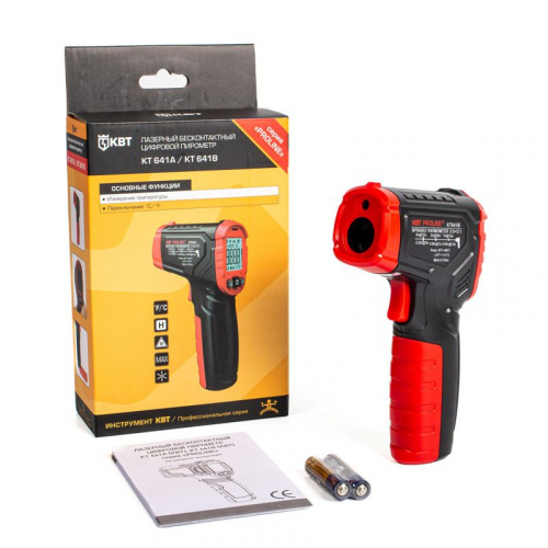 Пирометр бесконтактный цифровой KT 641B PROLINE КВТ 87245 фото 4